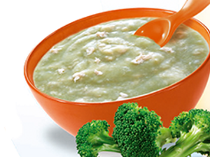 Salmon and Broccoli Rice Cereal Salmon and Broccoli Rice Cereal