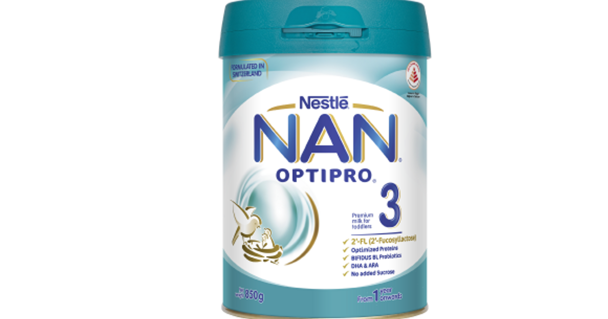 NAN OPTIPRO 3 Premium Growing Up Milk Powder | Nestlé Baby&Me